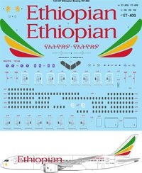 1:144 Ethiopian Airlines Boeing 787-8