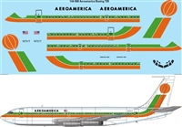 1:144 AeroAmerica (green/orange) Boeing 720