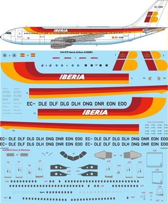 1:144 Iberia Airbus A.300B4