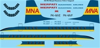 1:144 Merpati Nusantara Vickers Vanguard