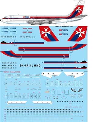 1:144 Air Malta Boeing 720B