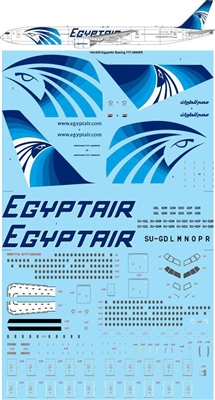 1:144 Egyptair Boeing 777-300ER