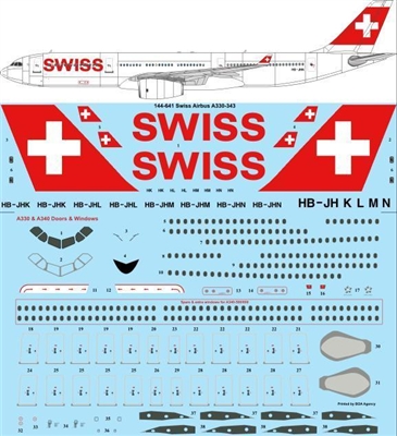 1:144 Swiss Airbus A.330-300