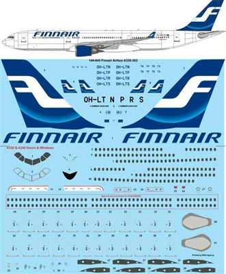 1:144 Finnair Airbus A.330-300