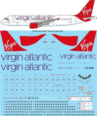 1:144 Virgin Atlantic Airbus A.320