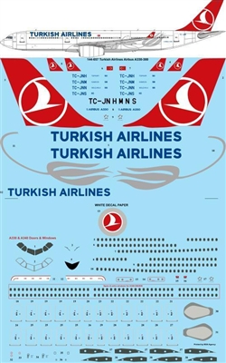 1:144 Turkish Airlines Airbus A.330-300