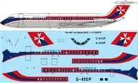 1:144 Air Malta BAC 1-11-500