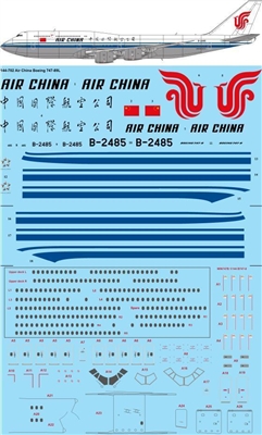 1:144 Air China Boeing 747-8