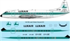 1:144 Luxair Vickers Viscount 800