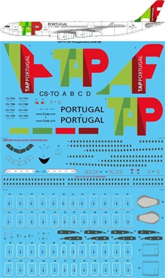 1:144 TAP Air Portugal Airbus A.340-300