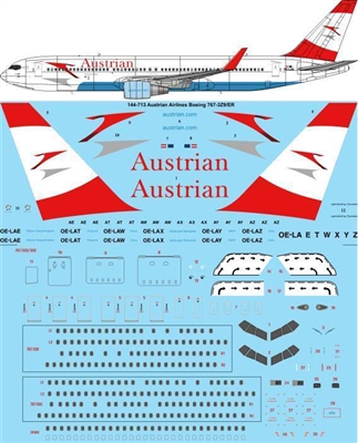 1:144 Austrian Airlines Boeing 767-300(W)