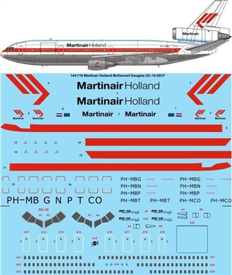 1:144 Martinair Holland McDD DC-10-30