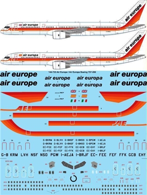 1:144  Air Europe / Air Europa Boeing 757-200