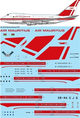 1:144 Air Mauritius Boeing 747SP
