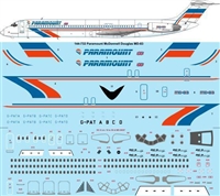 1:144 Paramount Airlines McDD MD80