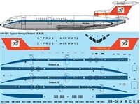 1:144 Cyprus Airways (late cs) Trident 1E & 2E