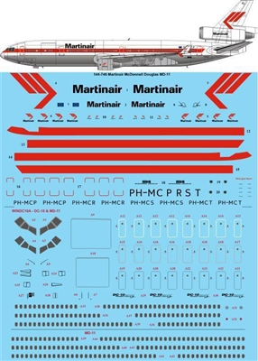 1:144 Martinair McDD MD-11CF