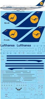 1:144 Lufthansa 'retro' Boeing 747-8I