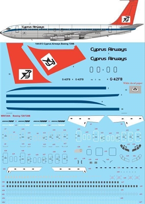1:144 Cyprus Airways Boeing 720B