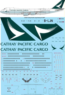1:144 Cathay Pacific Cargo Boeing 747-8F