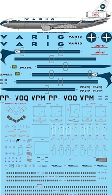 1:144 Varig McDD MD-11