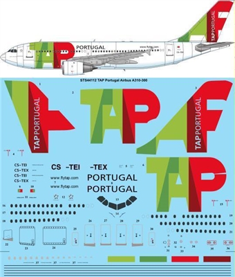 1:144 TAP Air Portugal Airbus A.310-300