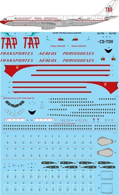 1:144 TAP Air Portugal 'retro' Airbus A.330-200