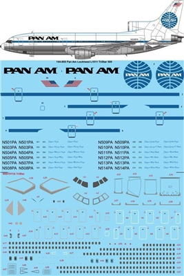 1:144 Pan Am L.1011 Tristar 500