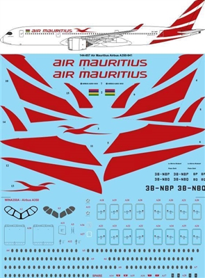 1:144 Air Mauritius Airbus A.350-900