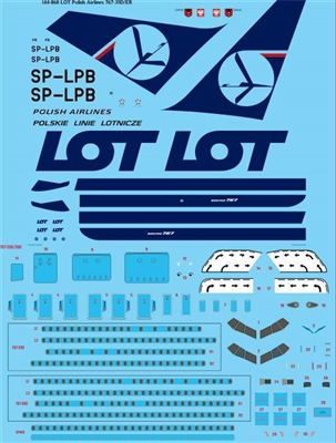 1:144 LOT Polish Boeing 767-300ER