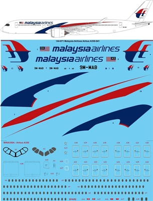 1:144 Malaysia Airlines Airbus A.350-900