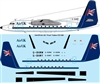 1:144 Air UK Fokker F.27-200 Friendship