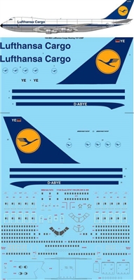 1:144 Lufthansa Cargo Boeing 747-230F