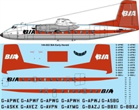 1:144 British Island Airways HPR-7 Herald 200