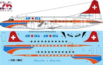 1:144 Air Sea Convair 440
