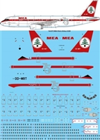 1:144 Middle East Airlines 'retro' Airbus A.320
