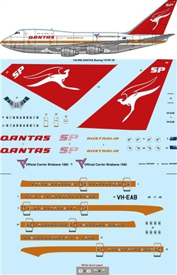 1:144 QANTAS Boeing 747SP