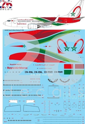 1:144 Royal Air Maroc Boeing 737-700