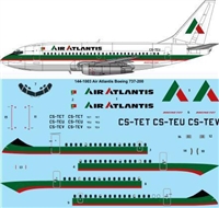 1:144 Air Atlantis Boeing 737-200