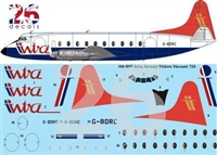 1:144 Intra Airways Vickers Viscount 700