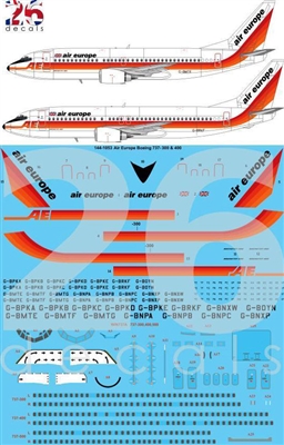 1:144 Air Europe Boeing 737-300 / -400