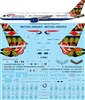 1:144 British Airways 'Grand Union' Boeing 757-200 (Zvezda kit)