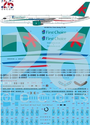 1:144 First Choice Boeing 757-200