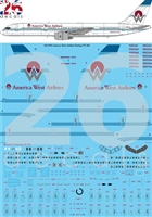 1:144 America West Airlines (o/c) Boeing 757-200 (Zvezda kit)