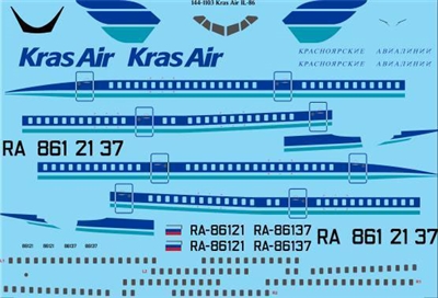 1:144 Kras Air Ilyushin 86