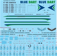 1:144 Blue Dart Express Boeing 757-200PCF