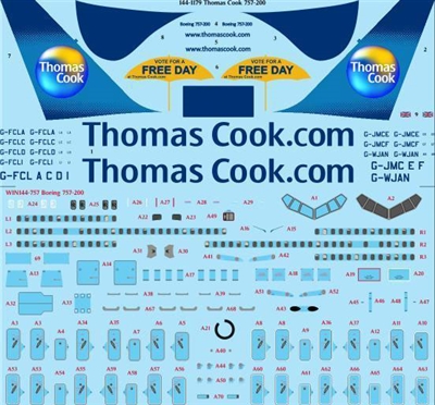 1:144 Thomas Cook Boeing 757-200