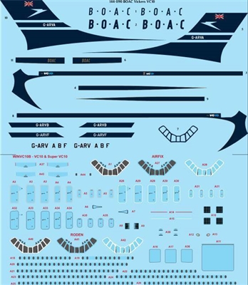 1:144 BOAC (delivery cs) Vickers VC-10