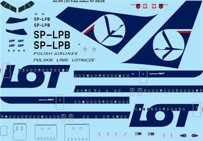 1:144 LOT Polish Boeing 767-300ER