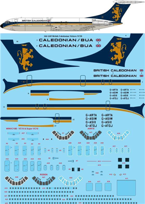 1:144 British Caledonian Vickers VC-10